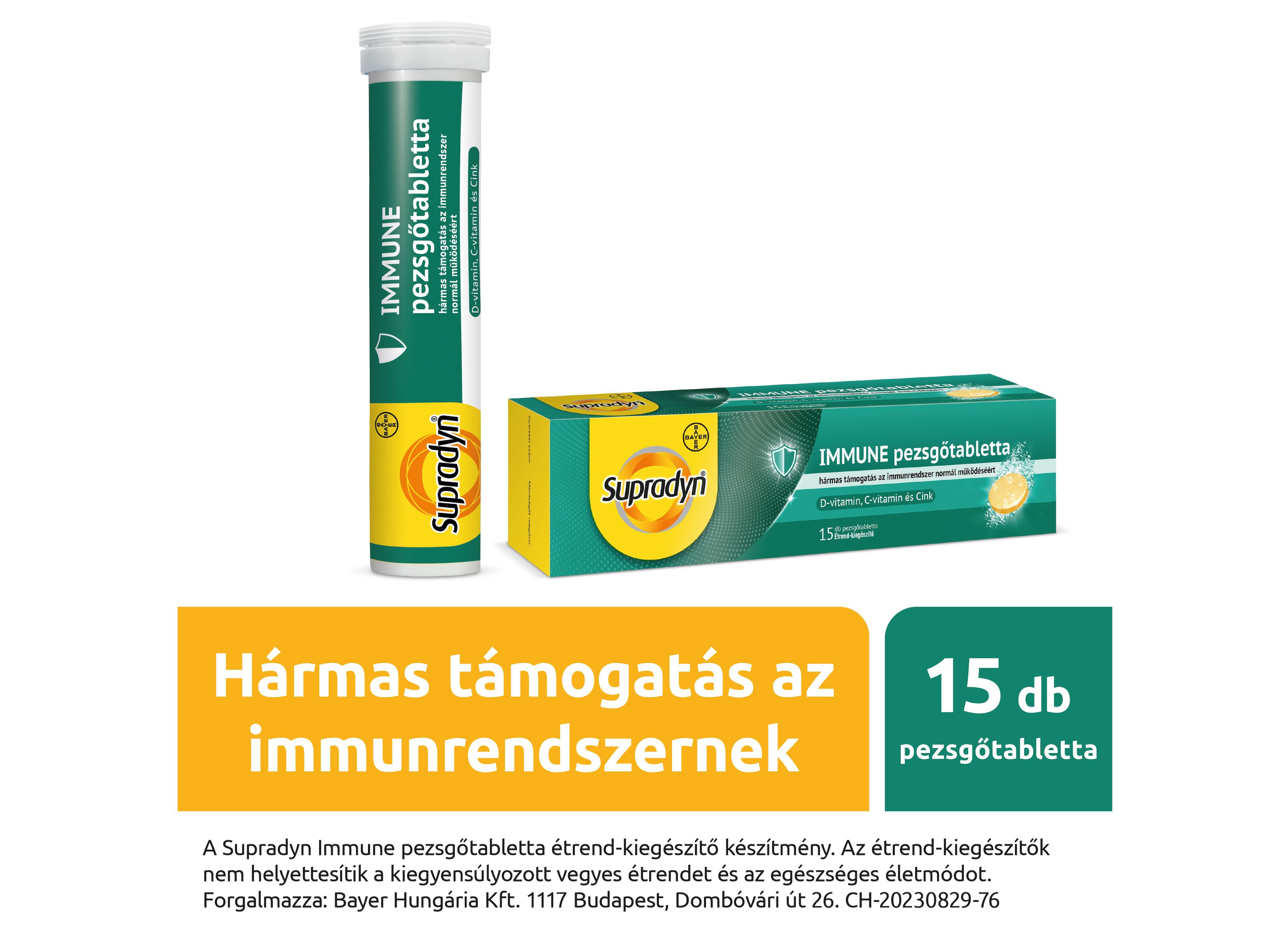 Supradyn Immune pezsgőtabletta