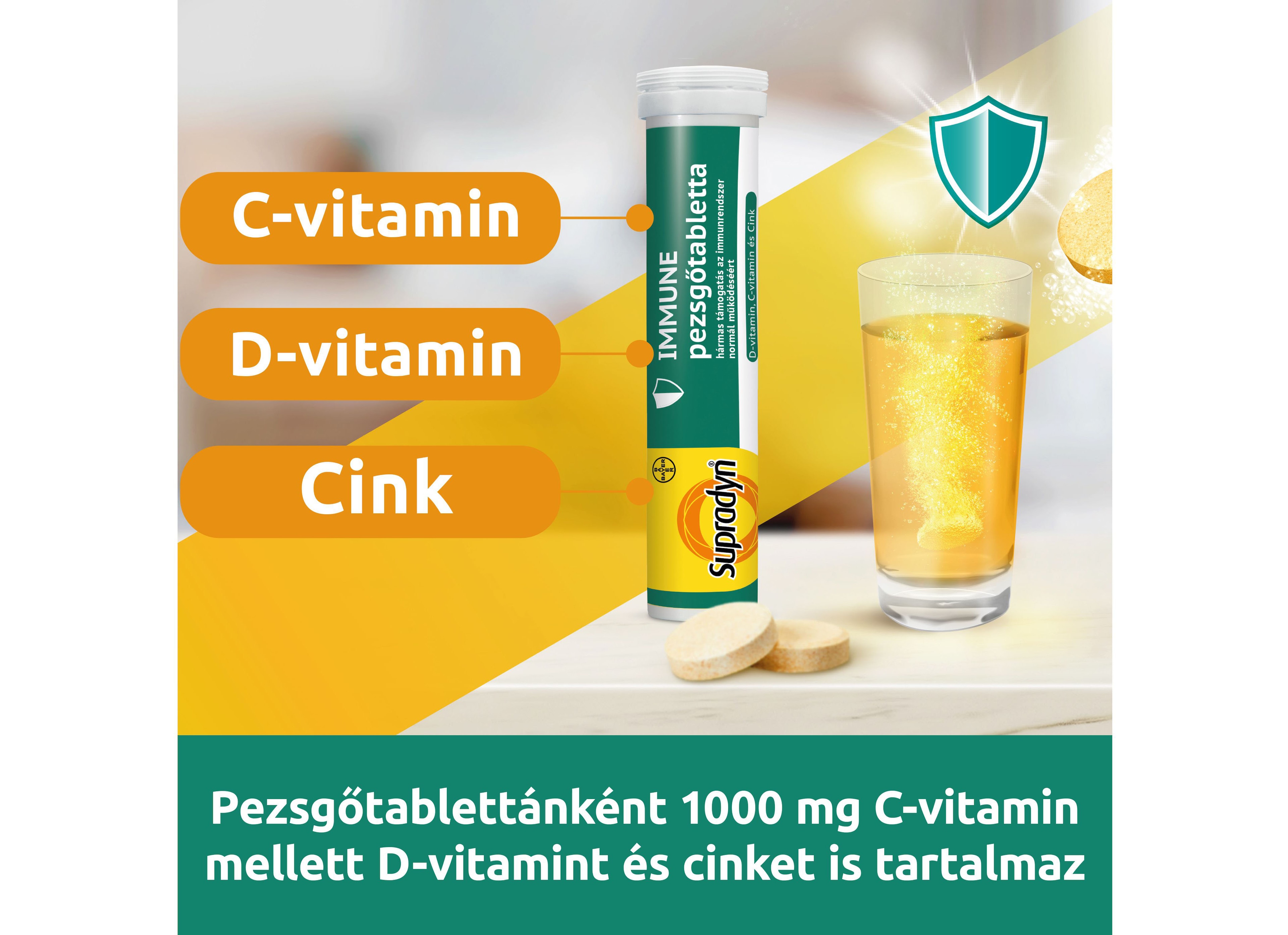 Supradyn Immune pezsgőtabletta