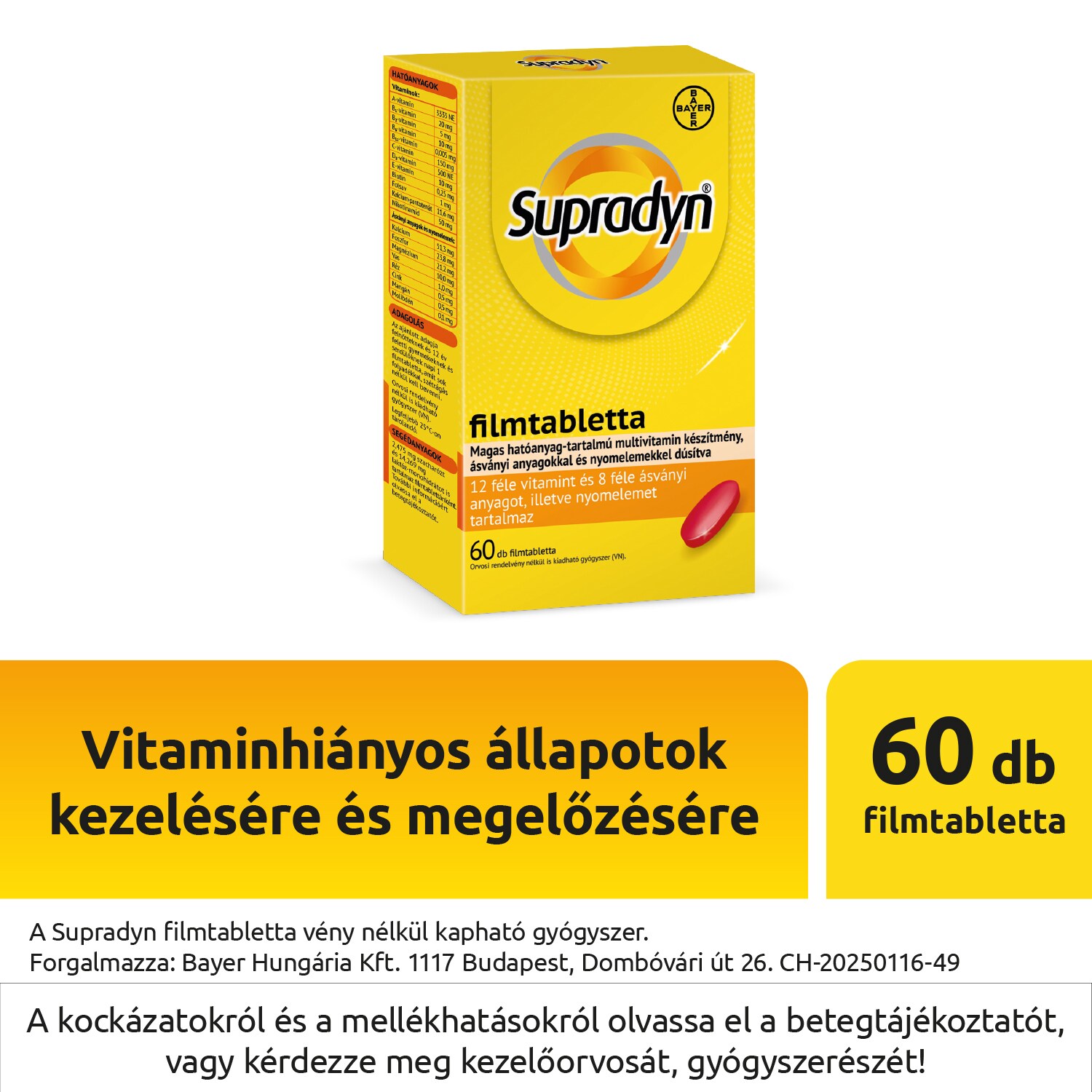 Supradyn filmtabletta